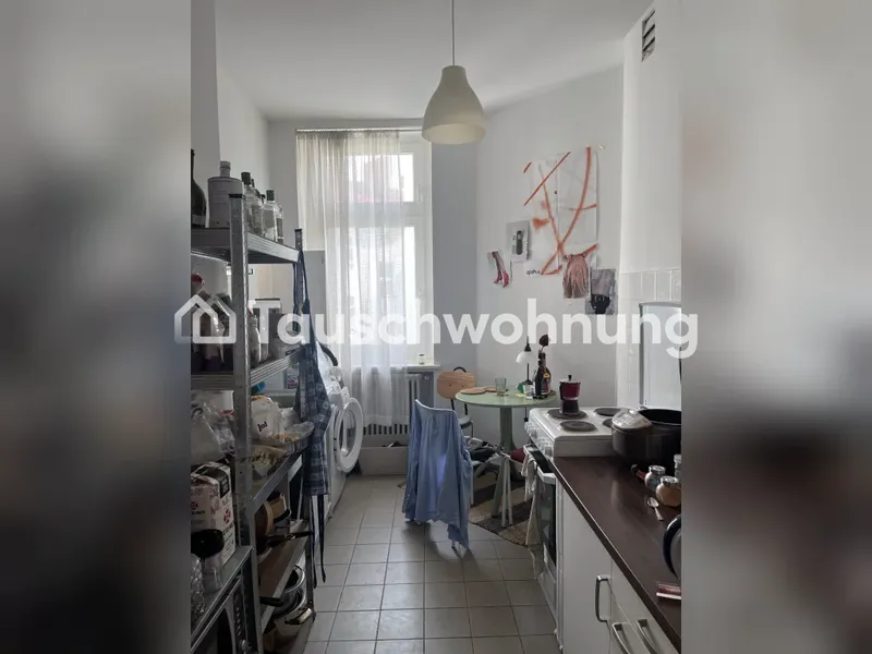 Tauschwohnung: Schöne 1-Zimmer-Altbauwohnung gegen größere Wohnung — photo 1